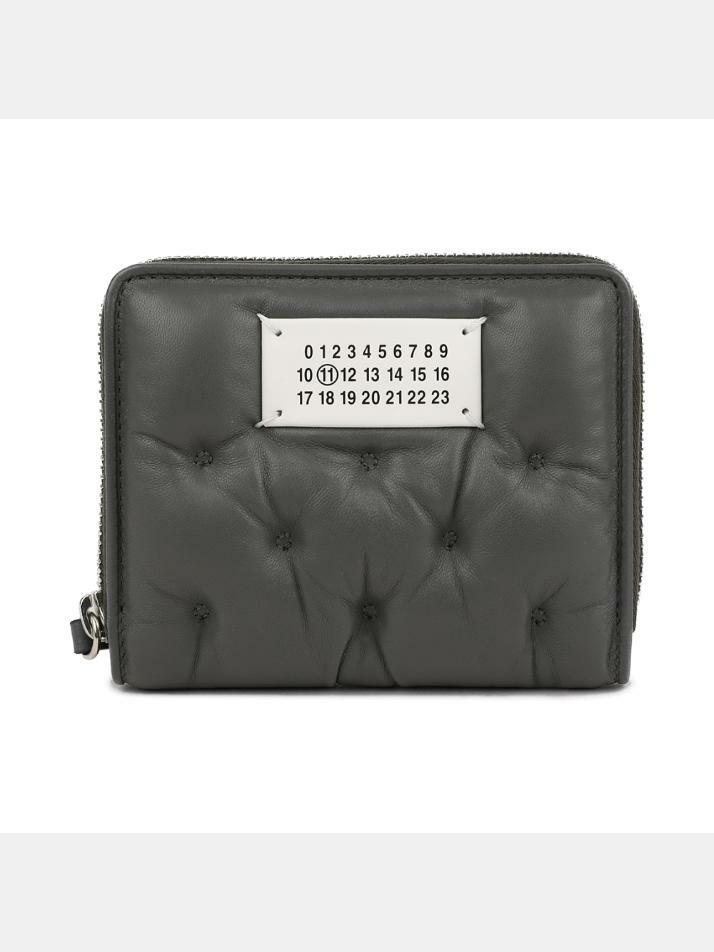 [메종 마르지엘라] 25FW 글램슬램 스몰 반지갑 그레이 SA1UI0032 P6434 T8127