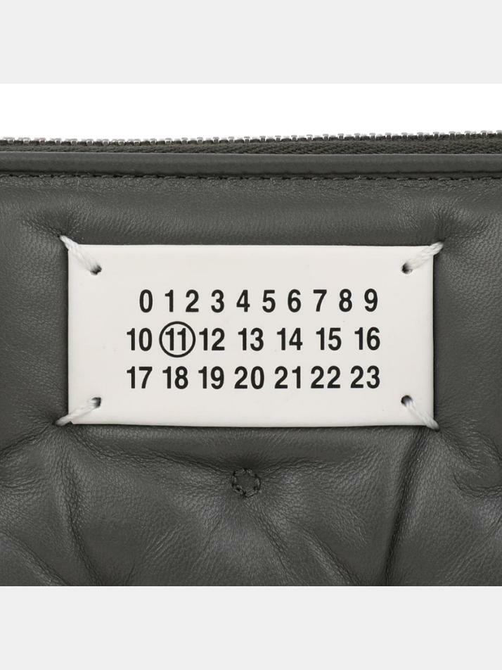 [메종 마르지엘라] 25FW 글램슬램 스몰 반지갑 그레이 SA1UI0032 P6434 T8127