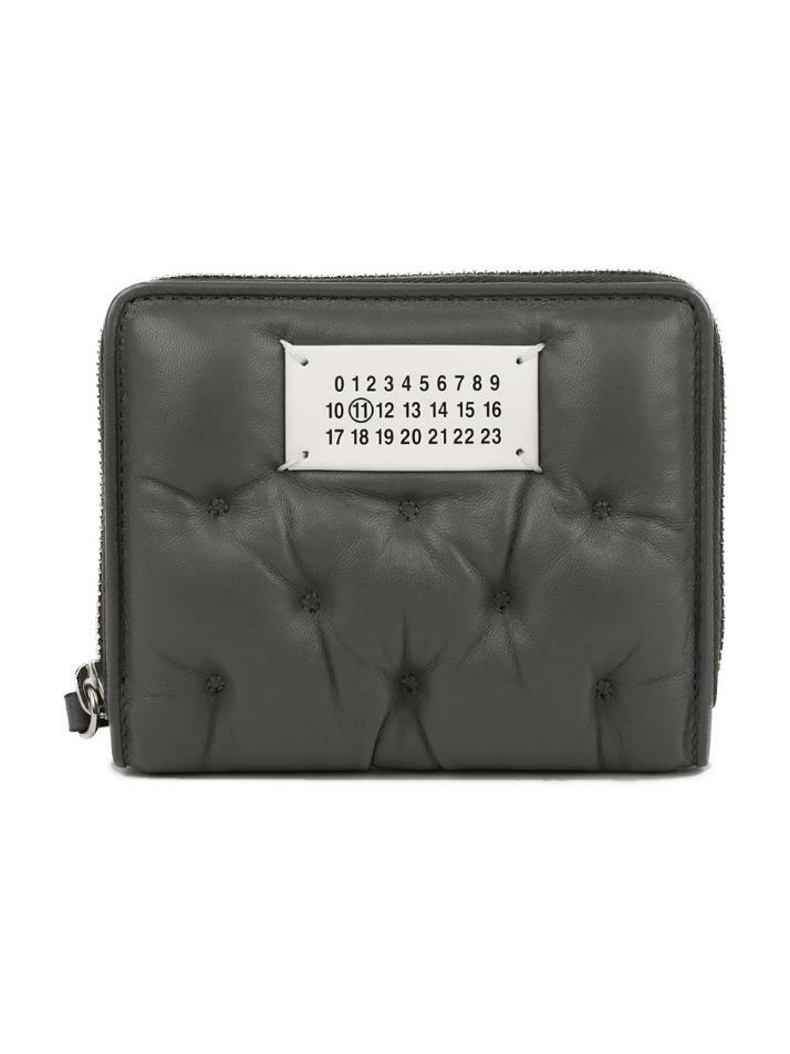 [메종 마르지엘라] 25FW 글램슬램 스몰 반지갑 그레이 SA1UI0032 P6434 T8127