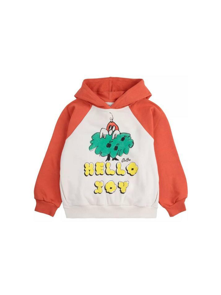[보보쇼즈] 25SS 키즈 헬로우 조이 후드티 B125AC044 991