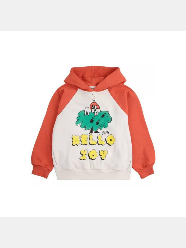 [보보쇼즈] 25SS 키즈 헬로우 조이 후드티 B125AC044 991
