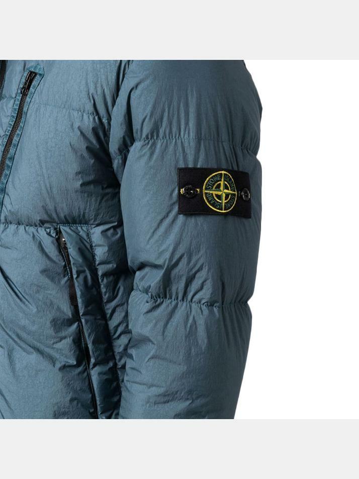 [스톤 아일랜드] 14주년 와펜 패치 크링클랩스 패딩 751540223 V0023