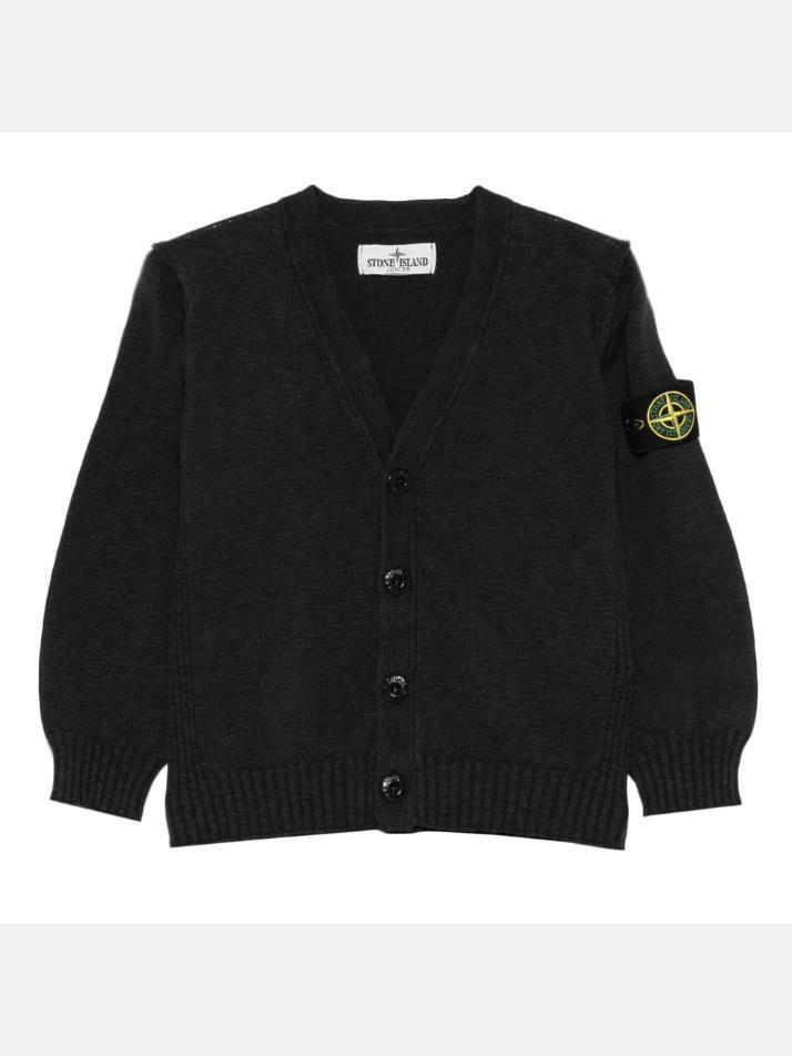 [스톤 아일랜드] 25SS 키즈 브이넥 가디건 K1S16 5100020 S00B0 V0029
