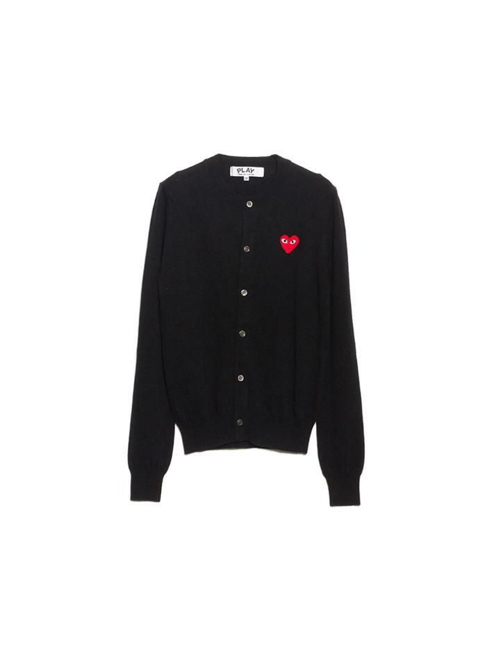 [꼼데가르송] 25FW 레드 와펜 브이넥 가디건 AX-N007-051-1