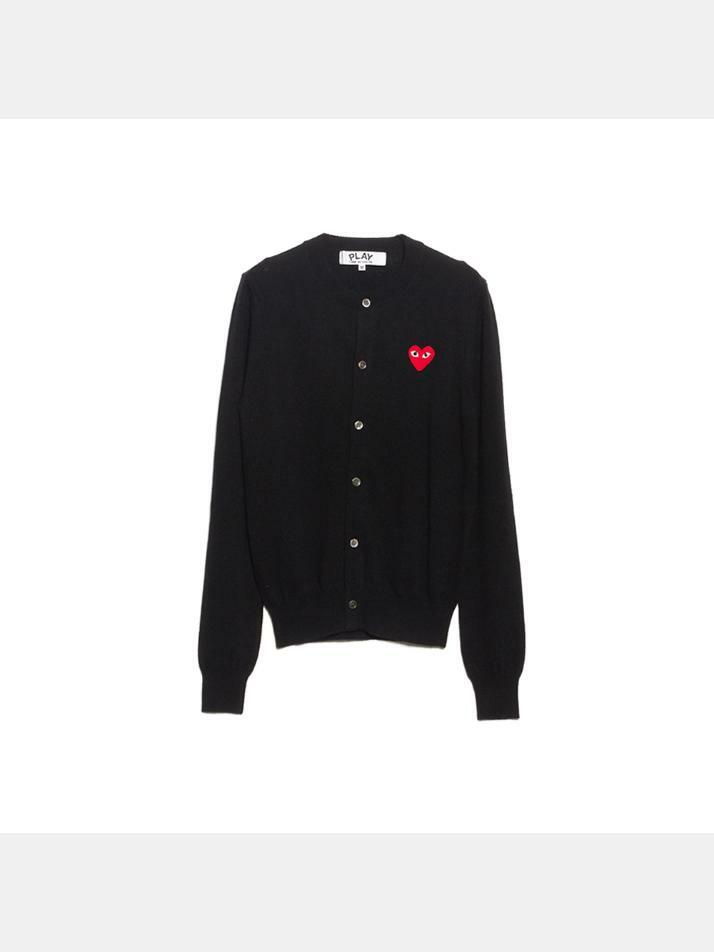 [꼼데가르송] 25FW 레드 와펜 브이넥 가디건 AX-N007-051-1