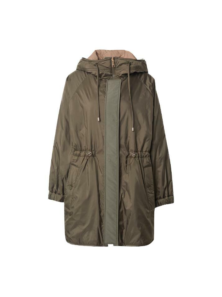 [막스마라] 25FW 알카모 ALCAMO 리버시블 패딩 점퍼 카키/베이지 2525496011 033