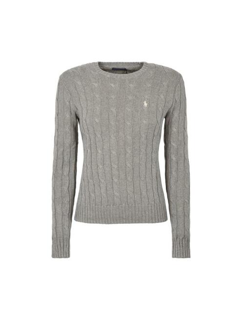 [랄프로렌] 25FW 여성 포니 자수 니트 그레이 211971795 001