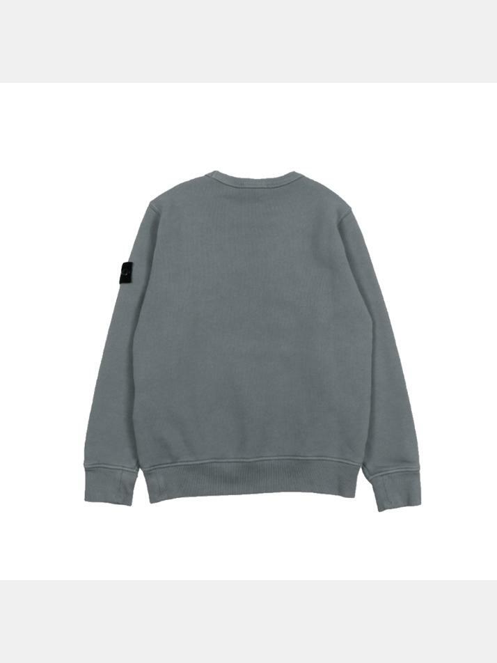 [스톤 아일랜드] 키즈 와펜 맨투맨 블루차콜 791661320 V0063