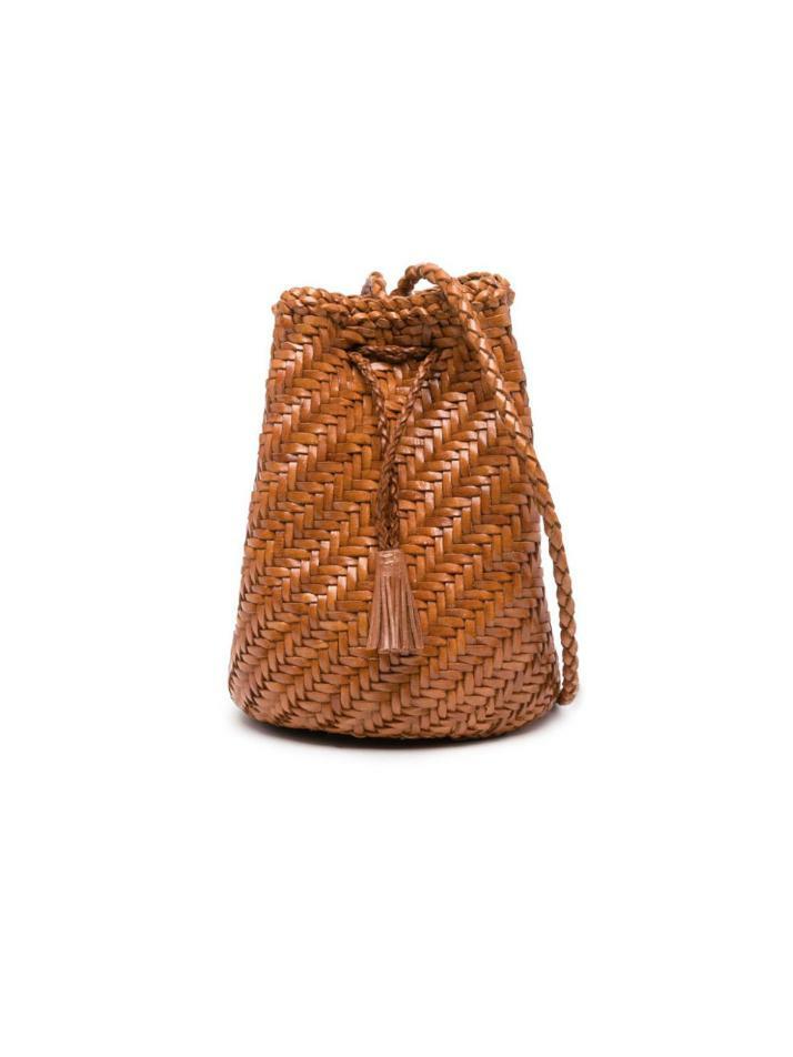 [드래곤 디퓨전] 25FW 폼폼 더블 점프 버킷백 탄 8838 TAN