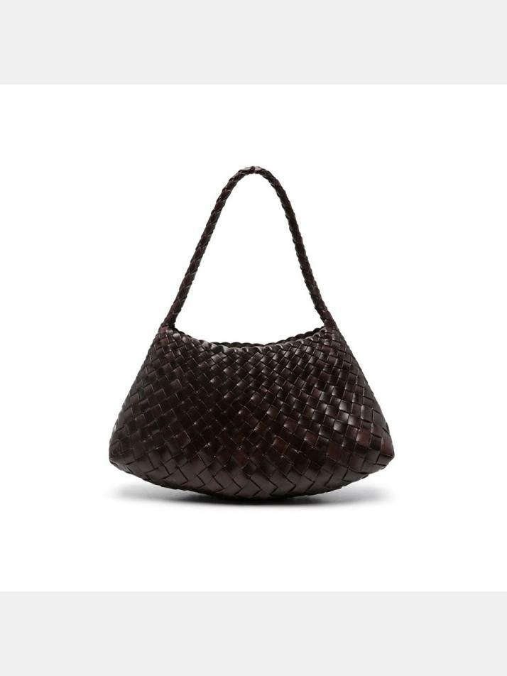 [드래곤 디퓨전] 25FW 로잔나 위빙 토트백 다크브라운 8943 DK BROWN