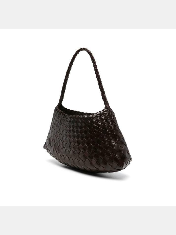 [드래곤 디퓨전] 25FW 로잔나 위빙 토트백 다크브라운 8943 DK BROWN