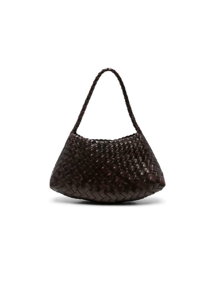 [드래곤 디퓨전] 25FW 로잔나 위빙 토트백 다크브라운 8943 DK BROWN