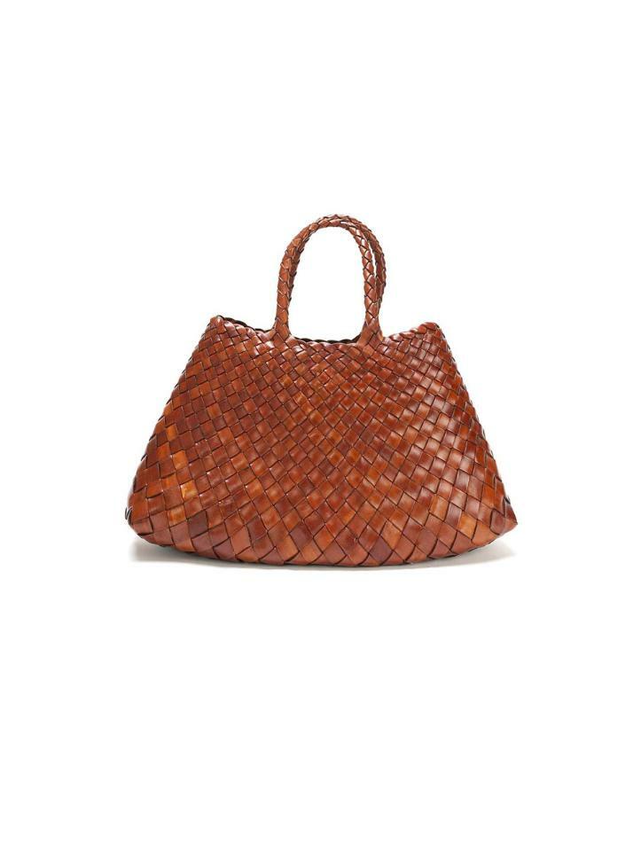 [드래곤 디퓨전] 25FW 산타 크로체 스몰 토트백 탄 8893 TAN