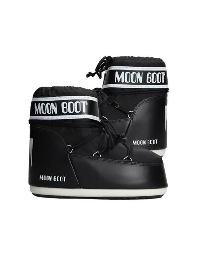 [문부츠] 25FW 아이콘 로우 나일론 부츠 블랙 80D1409340 N001