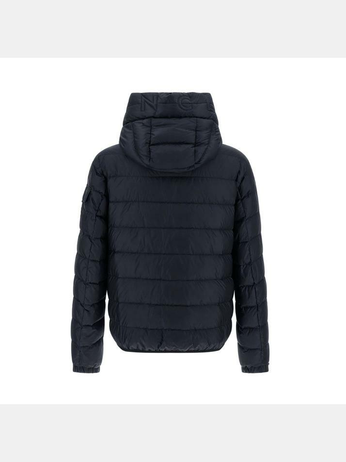 [몽클레어] 25FW 나잔 NAJAN 로고 패치 패딩자켓 네이비 1A000 09 597YF 776