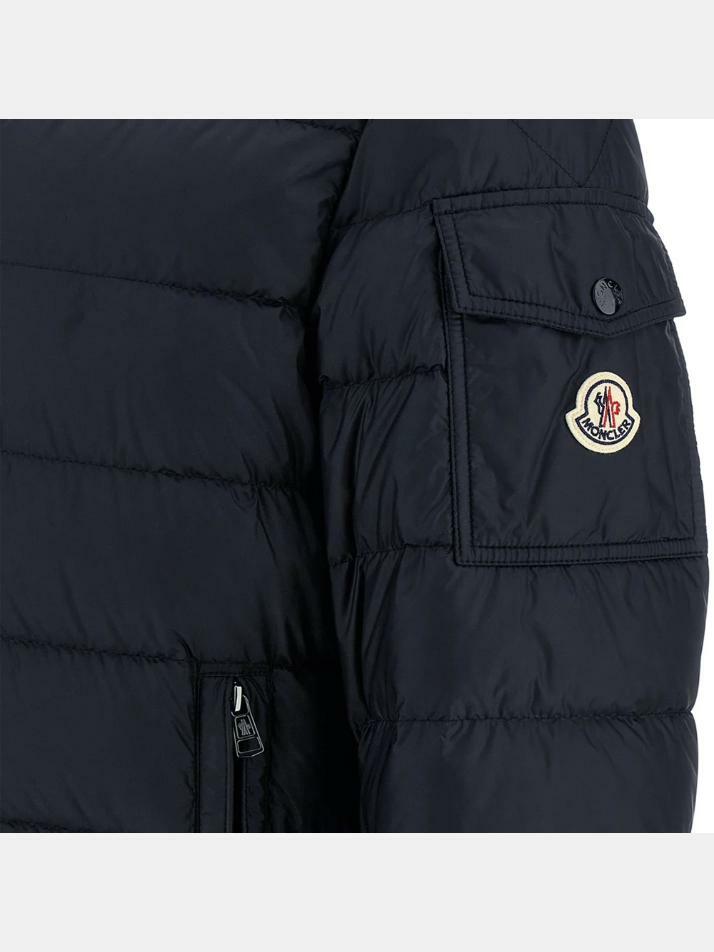 [몽클레어] 25FW 나잔 NAJAN 로고 패치 패딩자켓 네이비 1A000 09 597YF 776