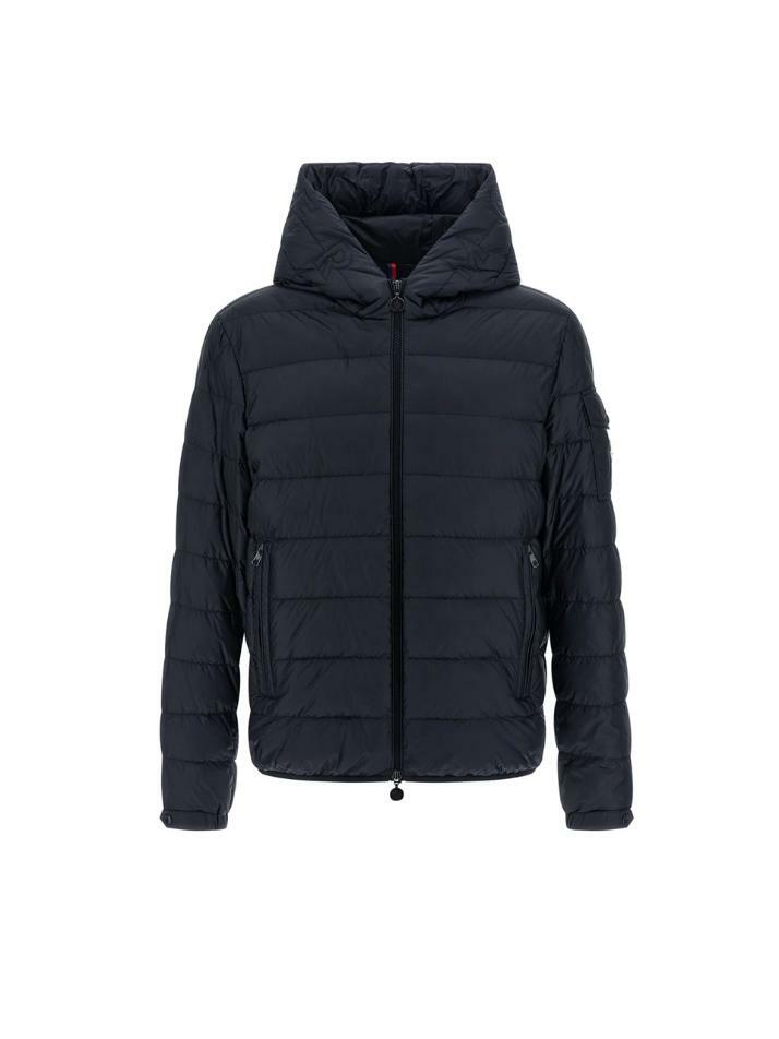 [몽클레어] 25FW 나잔 NAJAN 로고 패치 패딩자켓 네이비 1A000 09 597YF 776