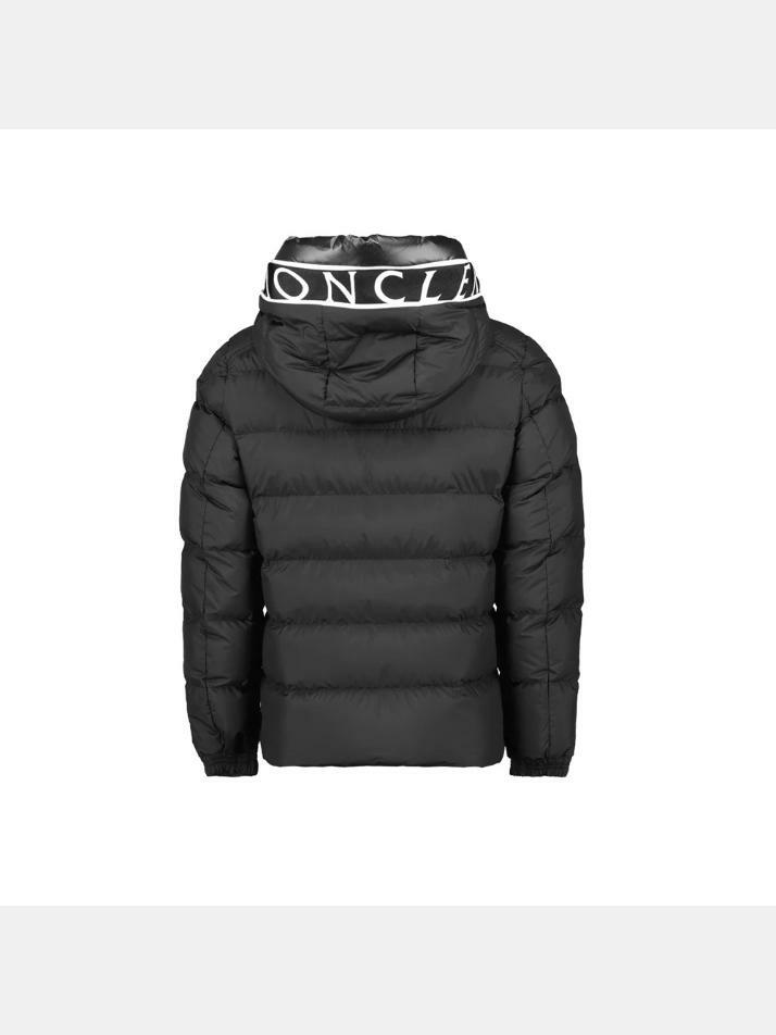 [몽클레어] 25FW 카데레 CARDERE 로고 패치 후드 패딩 자켓 블랙 1A001 27 54A81 999