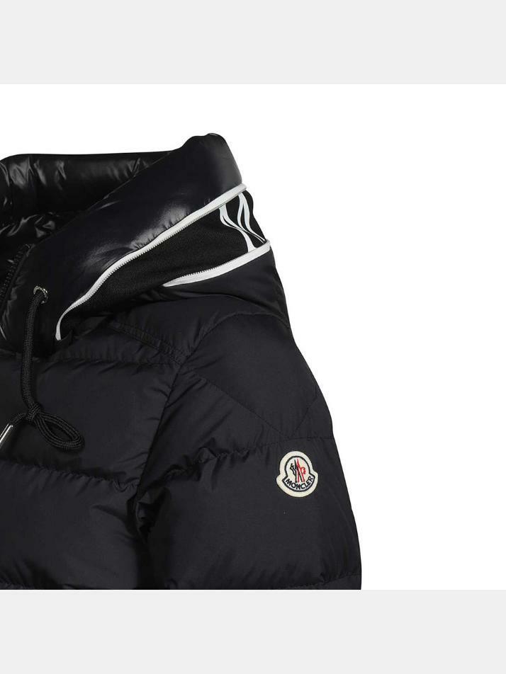[몽클레어] 25FW 카데레 CARDERE 로고 패치 후드 패딩 자켓 블랙 1A001 27 54A81 999