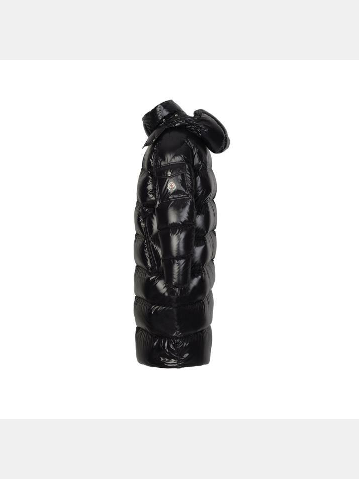 [몽클레어] 25FW 하노베리안 HANOVERIAN 로고 패치 롱 패딩자켓 블랙 1C000 06 C0081 999