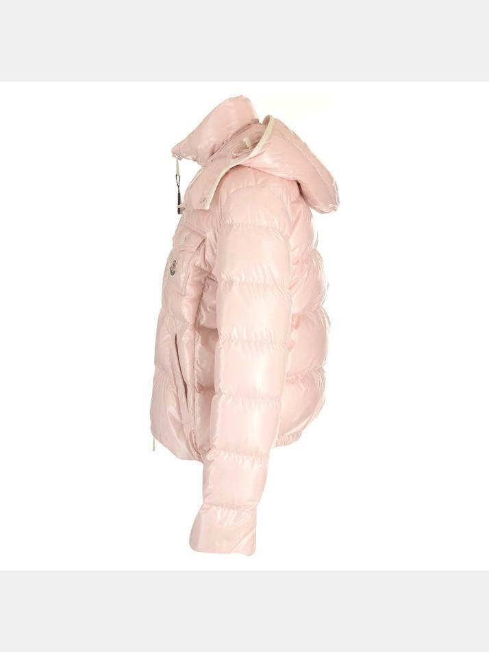 [몽클레어] 24SS ANDRO 로고 패치 패딩 핑크 1A000 02 597EU 519