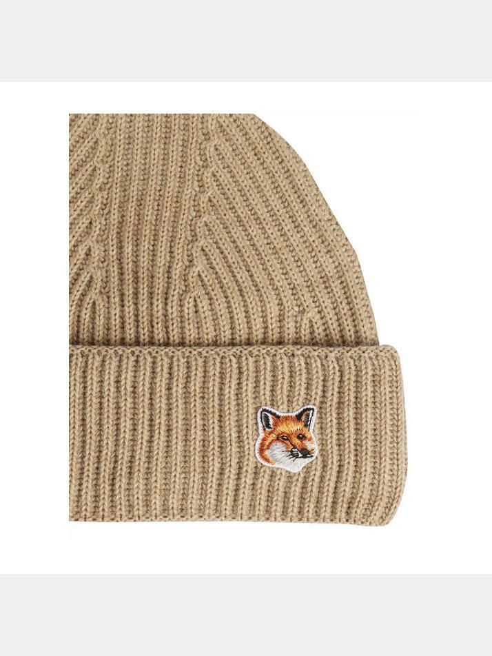 [메종 키츠네] 23FW 폭스 헤드 패치 울 비니 HU06149KT1022 P220