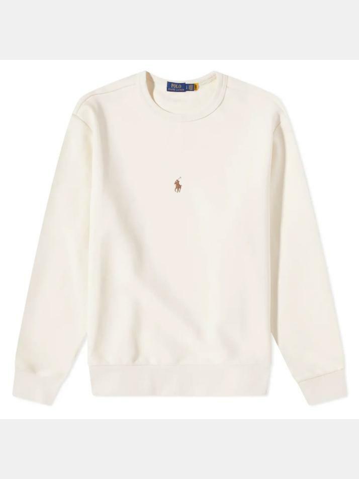 [랄프로렌] 23FW 포니 자수 맨투맨 크림 710881507 001