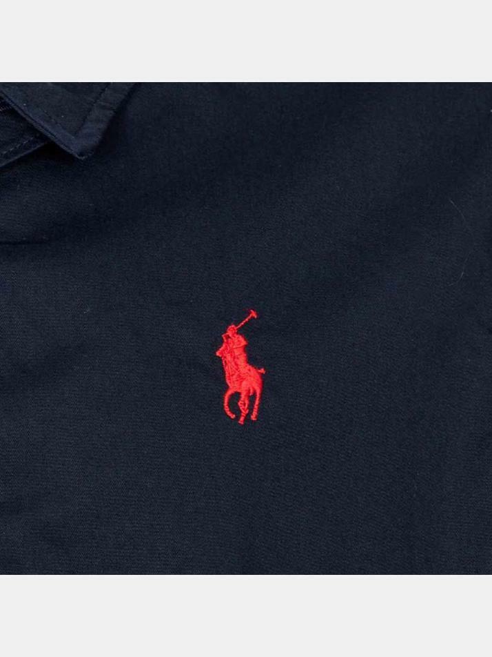 [랄프로렌] 23FW 레드 포니 자수 트렌치 코트 710869148 001