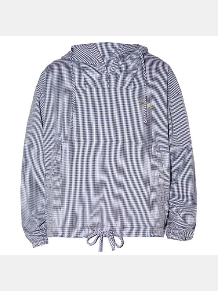 [아크네스튜디오] 12주년 로고 자수 체크 아노락 자켓 B90524 CNL