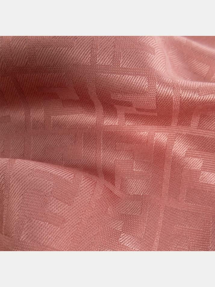 [펜디] 25FW 울 실크 블렌드 스카프 핑크마카롱 FXT069 AJW7 F1TTU