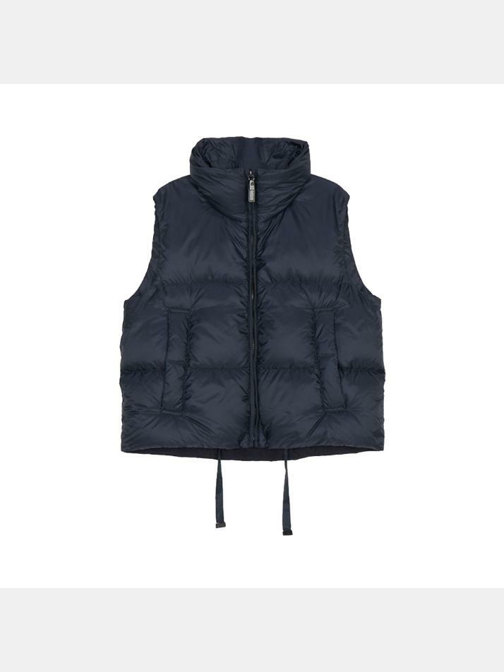 [막스마라] 25FW 세이스몰 SEISMALL 하이넥 패딩 조끼 네이비 2529296065 008