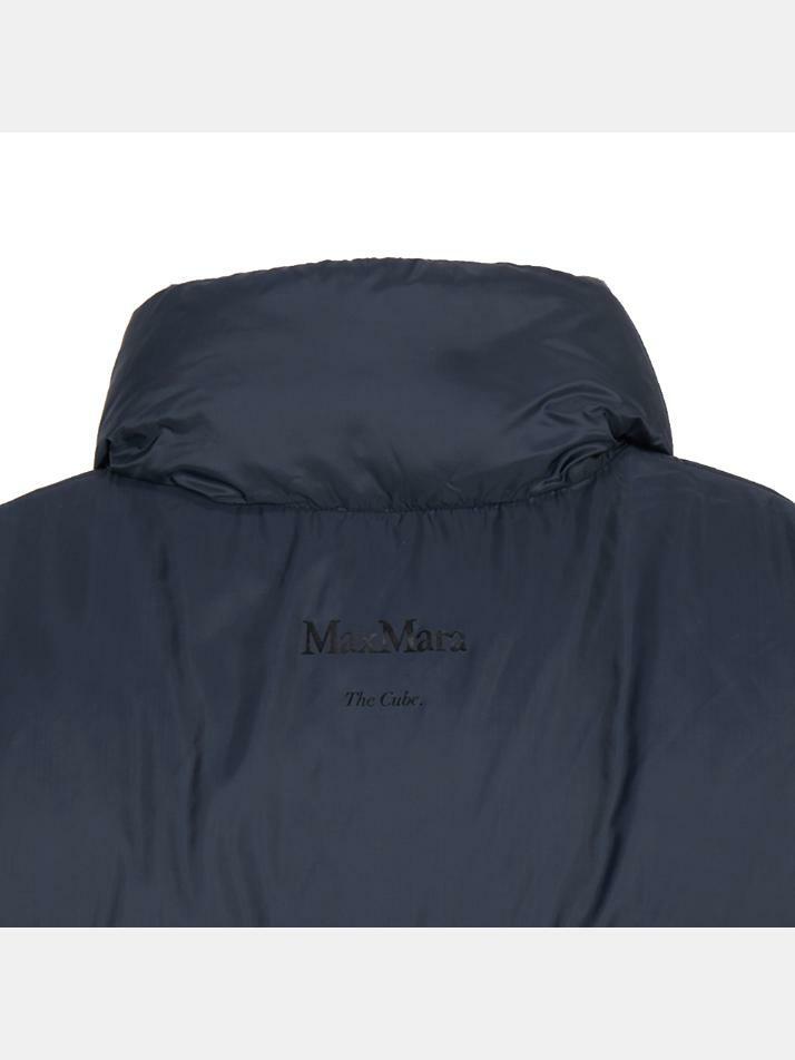 [막스마라] 25FW 세이스몰 SEISMALL 하이넥 패딩 조끼 네이비 2529296065 008