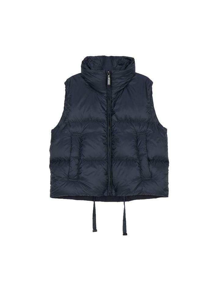 [막스마라] 25FW 세이스몰 SEISMALL 하이넥 패딩 조끼 네이비 2529296065 008