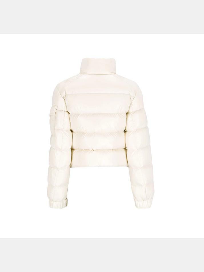 [몽클레어] 25FW 페트라 PETRA 로고 패치 패딩자켓 아이보리 1A000 32 596XE 02B