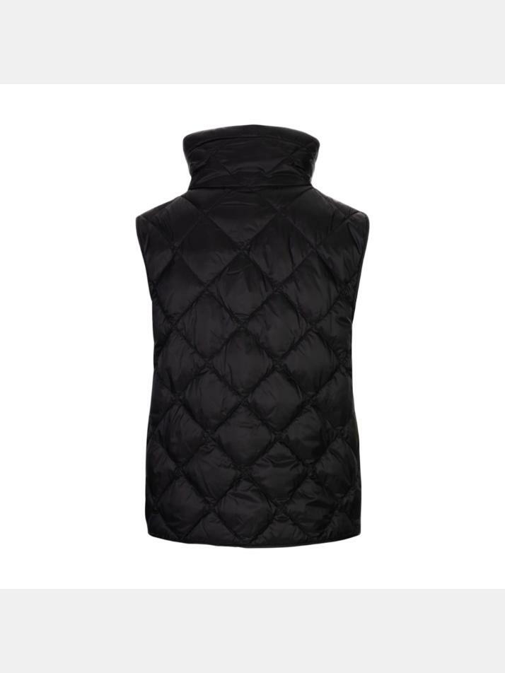 [막스마라] 25FW 트레직 TREGIC 다이아몬드 퀄팅 패딩 조끼 블랙 2529296035 002