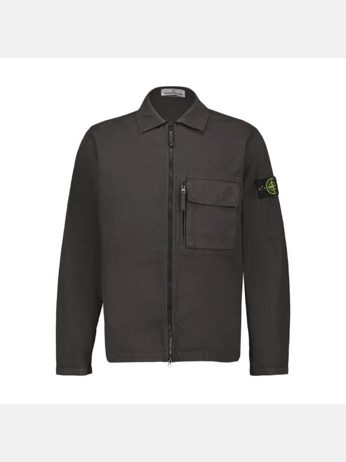 [스톤 아일랜드] 25FW 포켓 오버셔츠 자켓 그레이 K2S15 1200004 S0179 V0062