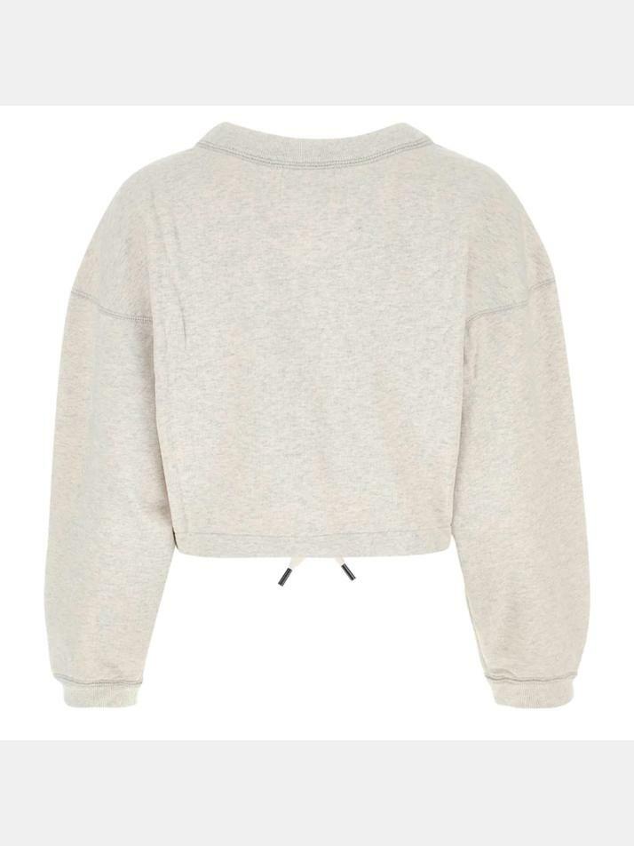 [이자벨마랑] 25FW 마고 MARGO 크롭 맨투맨 에쿠르 SW0005FA A1M07E 23EC