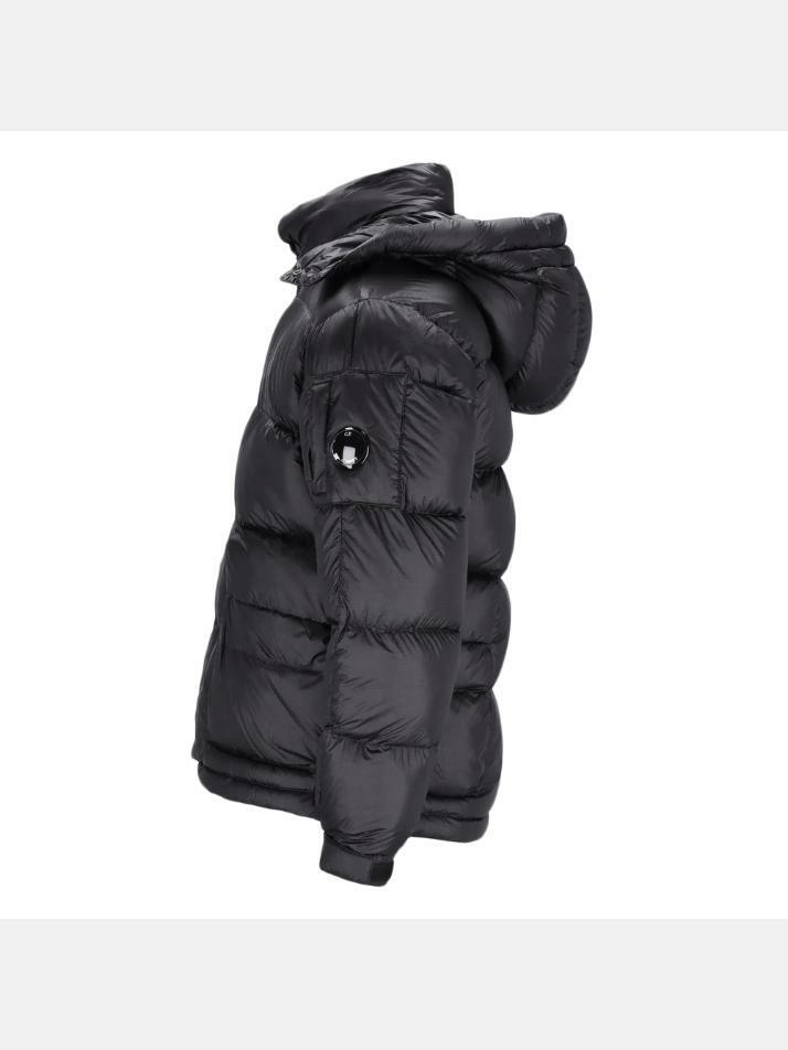 [CP 컴퍼니] 25FW 렌즈 와펜 DD 쉘 패딩 자켓 블랙 19CMOW191A 110416A 999