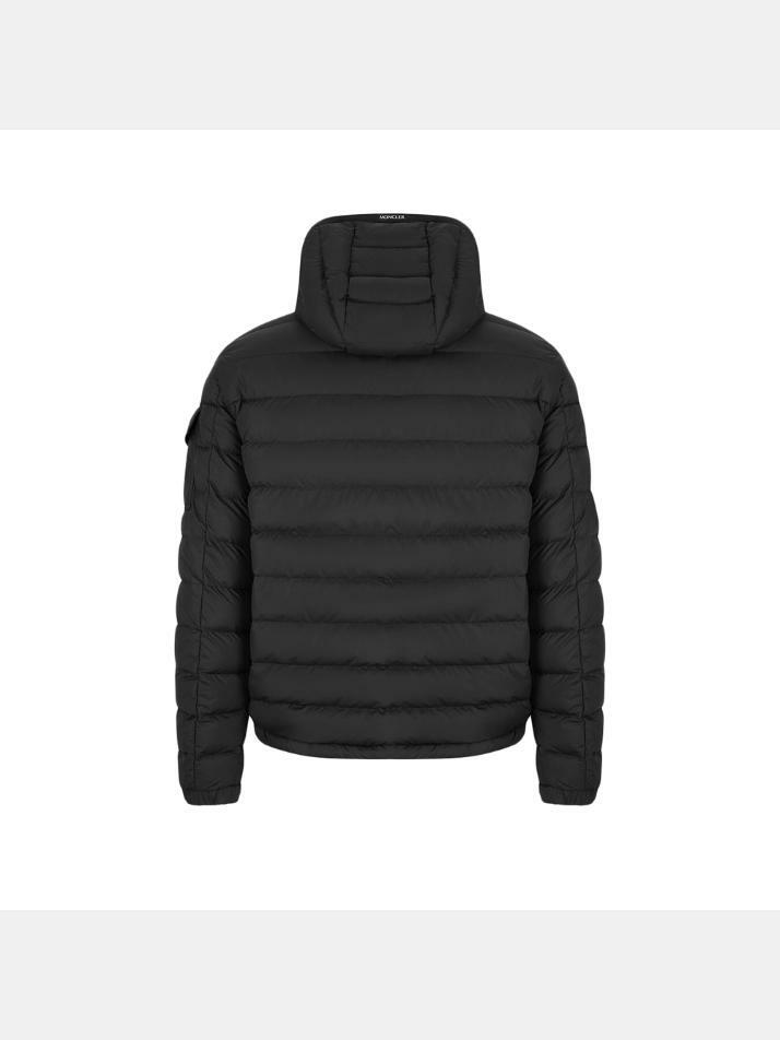 [몽클레어] 25FW 갈리온 GALION 로고 패치 패딩자켓 블랙 1A001 22 549SK 999