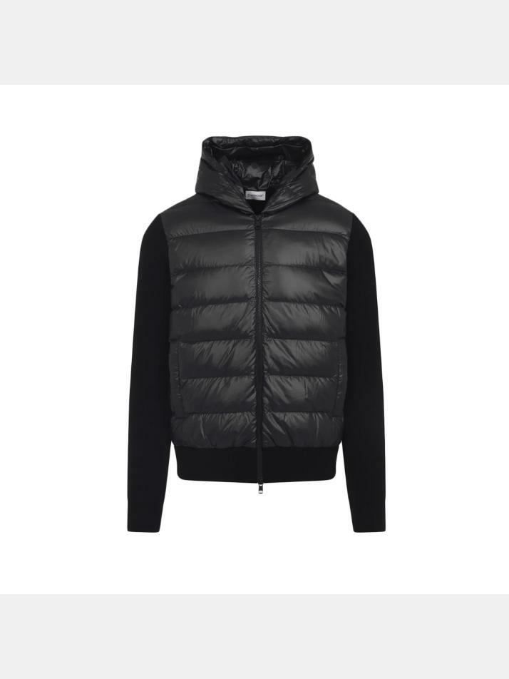 [몽클레어] 25FW 로고 패치 울 믹스 패딩자켓 블랙 9B000 41 M1131 999