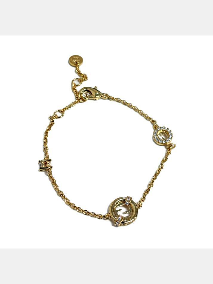 [펜디] 25FW 에버라운드 브레이슬릿 골드 8AL085 ATEP F089U