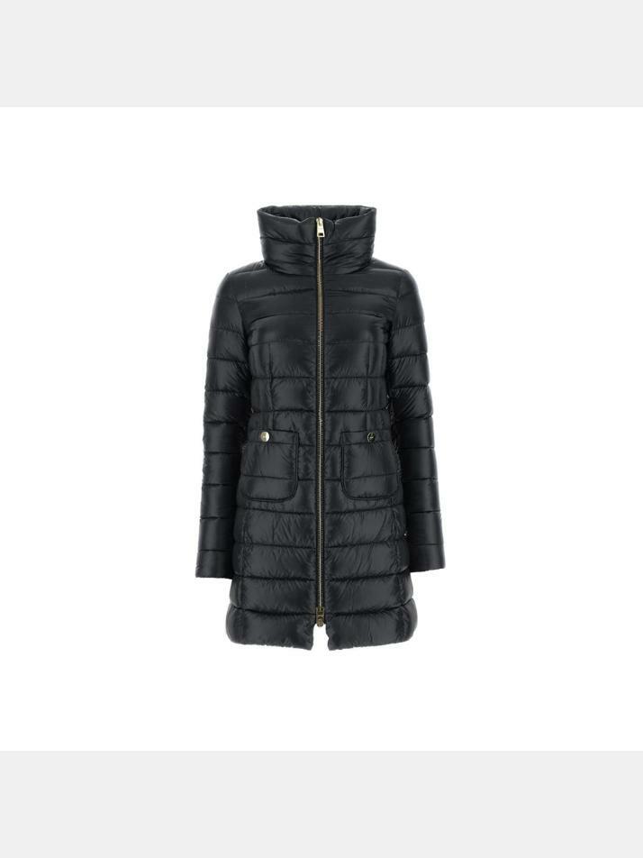 [에르노] 25FW 마리아 MARIA 하이넥 라이트 패딩 블랙 PI0002DIC 12017Z 9300