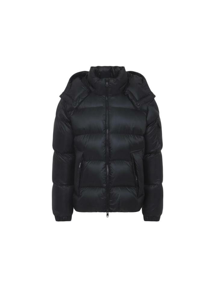 [몽클레어] 25FW 쿠예르 COUYERE 로고 패치 패딩자켓 블랙 1A001 58 597XQ 999