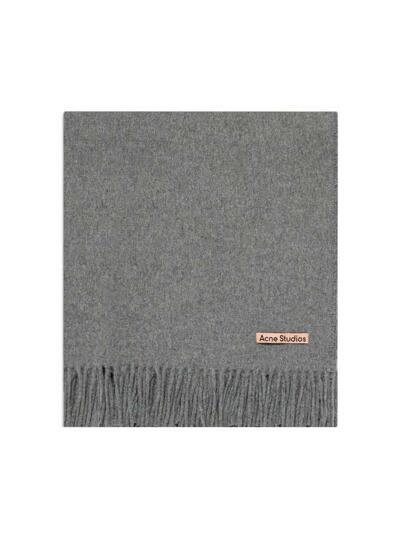 [아크네스튜디오] 25FW FN-UX 울 머플러 그레이멜란지 CA0209 990