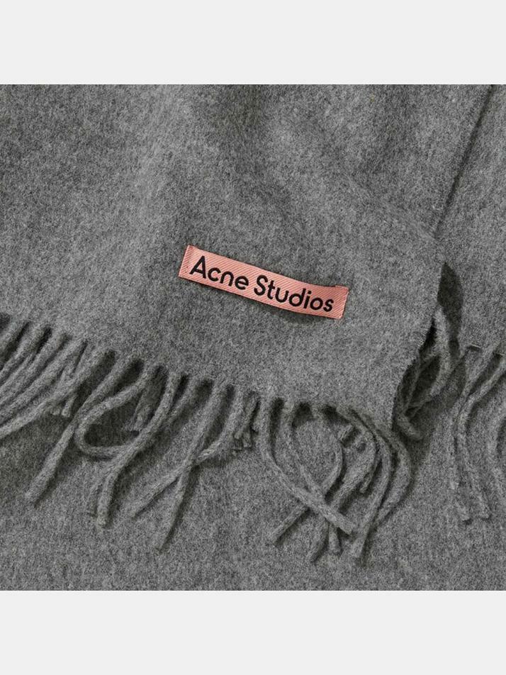 [아크네스튜디오] 25FW FN-UX 울 머플러 그레이멜란지 CA0209 990