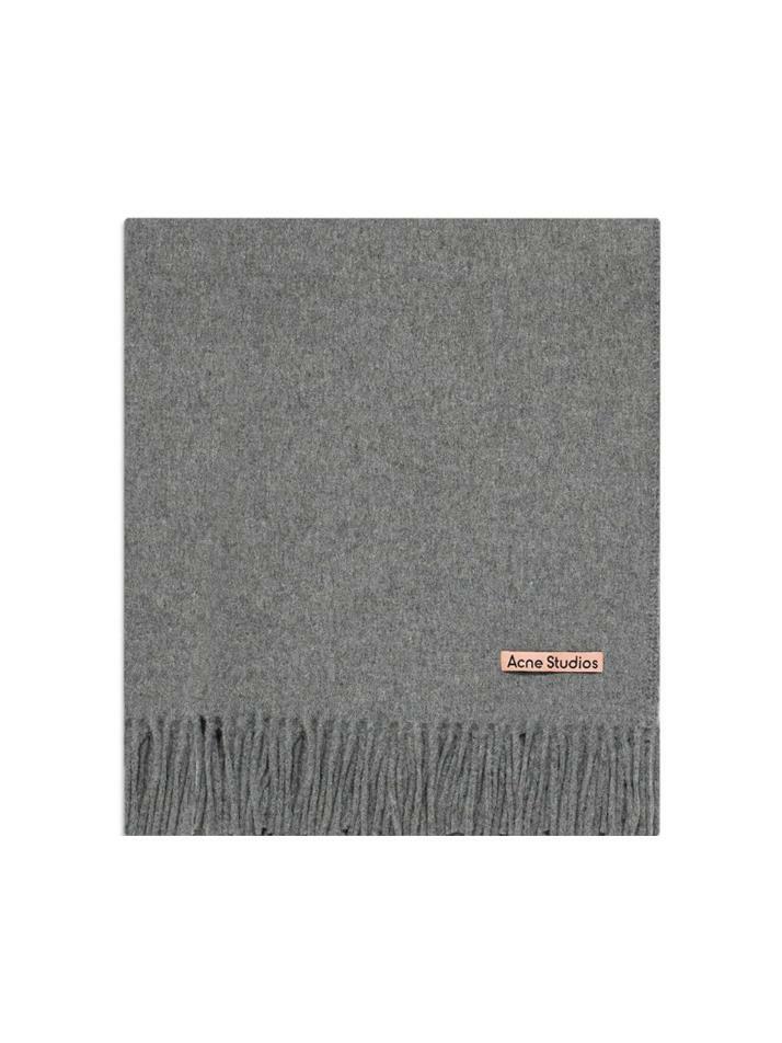 [아크네스튜디오] 25FW FN-UX 울 머플러 그레이멜란지 CA0209 990