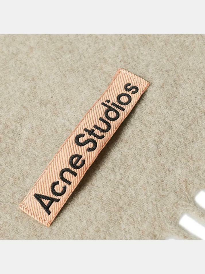 [아크네스튜디오] 25FW FN-UX 울 머플러 오트밀멜란지 CA0209 633