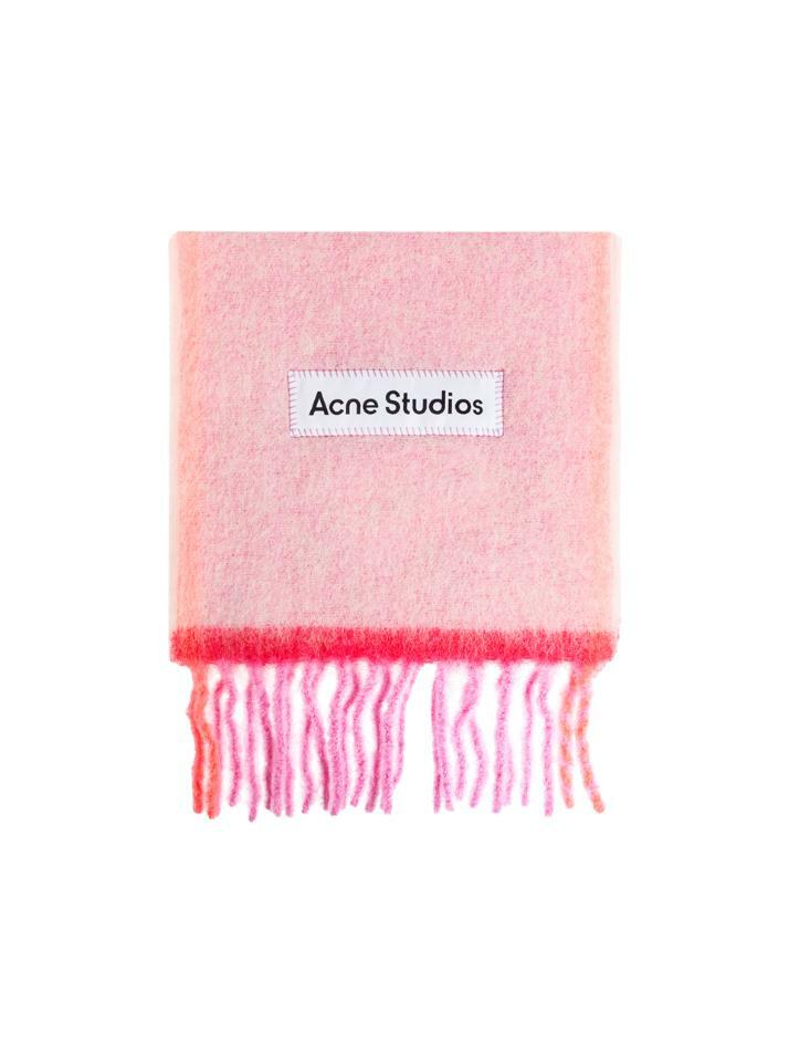 [아크네스튜디오] 25FW FN-UX 울 머플러 핑크 CA0290 415