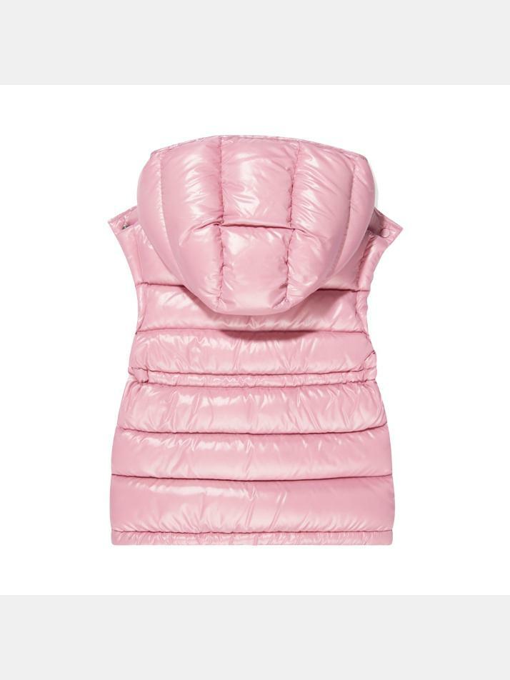 [몽클레어] 24FW 키즈 ANIA 로고 패치 패딩자켓 핑크 1A000 81 68950 523