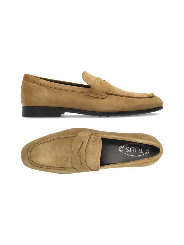 [토즈] 25FW 모카시노 스웨이드 로퍼 카키브라운 XXM51B00010 RE0 S415